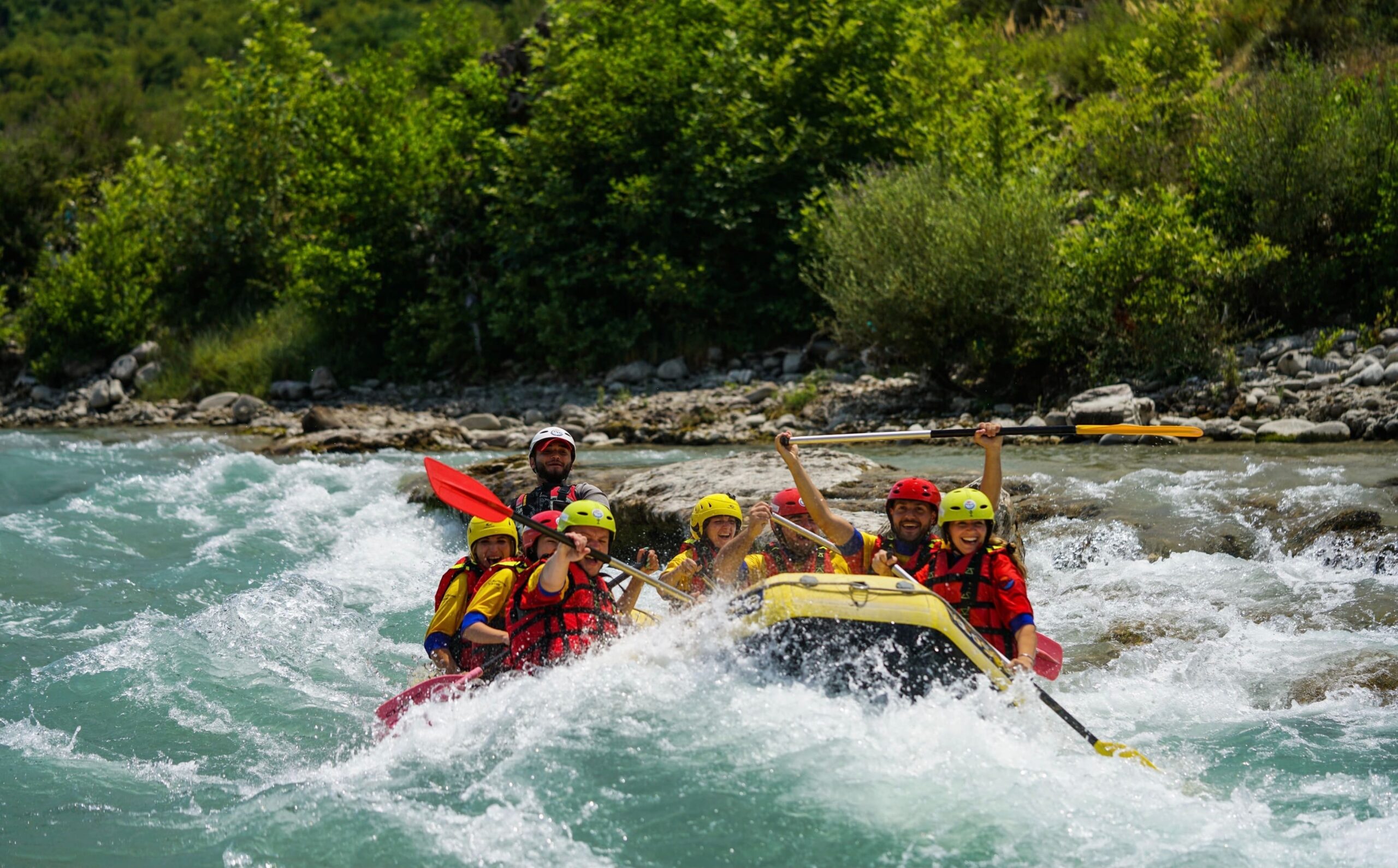 Rafting and Kayaking: